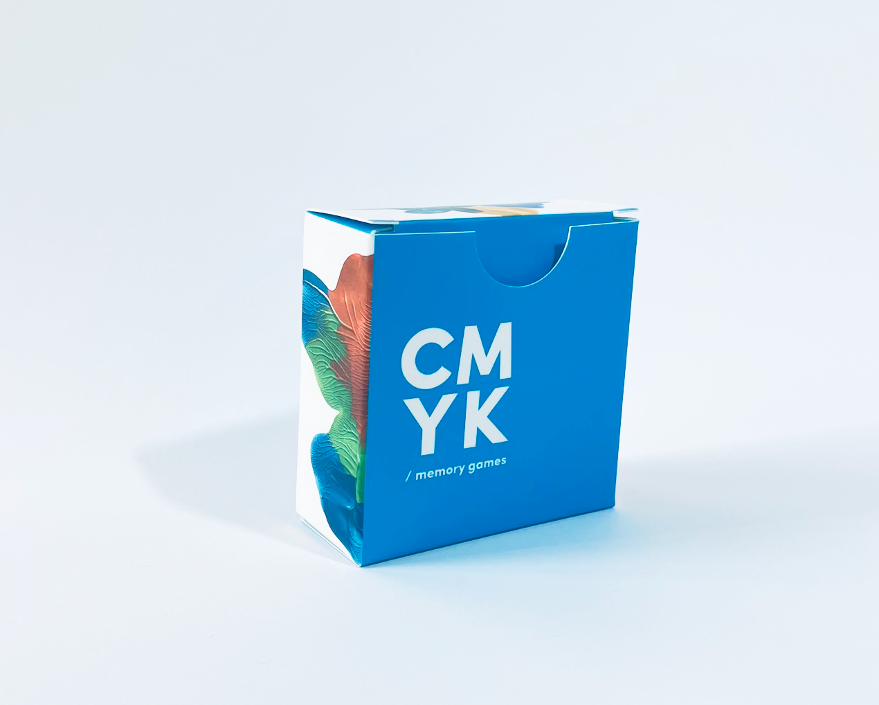 Memory games - CMYK The abstract matching cards- side packet