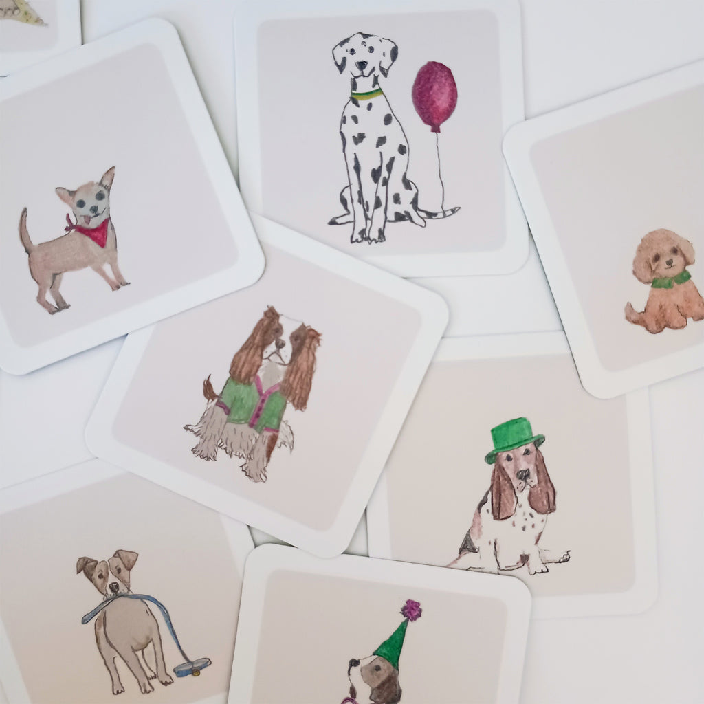 Paw Paw Juego de memoria con cartas de acción